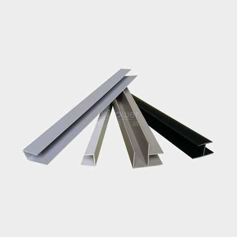 Factory Pvc Slatwall Panel Accessories End Trim Slatwall Panel Cap