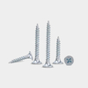 Factory Pvc Slatwall Panel Accessories Manufacturer Custom M1/M6 Metal Screws