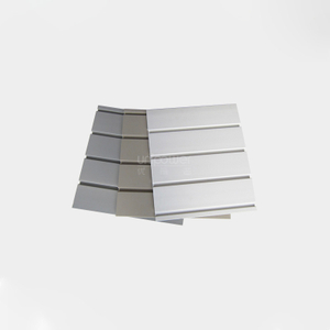 Customized Display Slatboard Slotwall System Panel Garage Heavyduty Pvc Slatwall