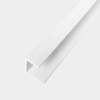 Factory Pvc Slatwall Panel Accessories End Trim Slatwall Panel Cap