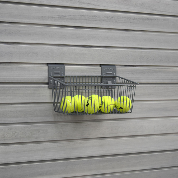 Utility hanging wire storage garage mini baskets mounted metal accessories 