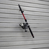 High quality vertical metal organizer 1 fishing rod rack holding 